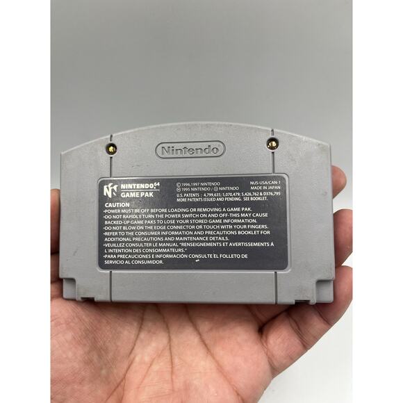 WCW vs. NWO World Tour (Nintendo 64, N64, 1997) Authentic, Tested - Picture 3 of 7